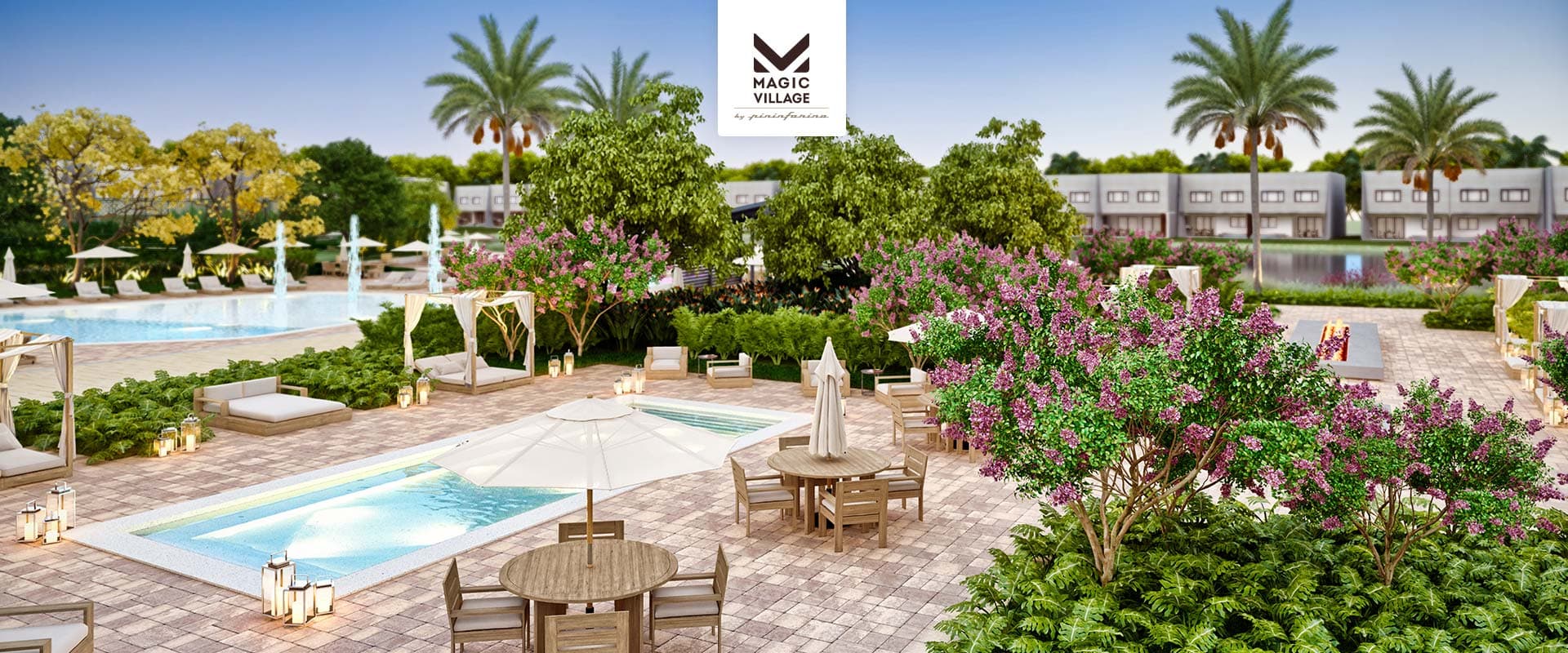 Fachada Magic Village by Pininfarina